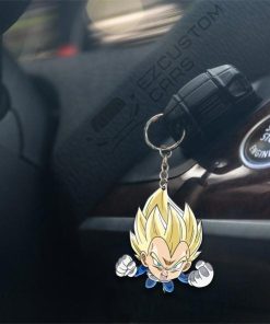 vegeta super saiyan keychains custom anime dragon ball car accessories 5pyd3