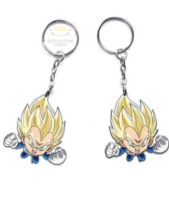 vegeta super saiyan keychains custom anime dragon ball car accessories jwiia