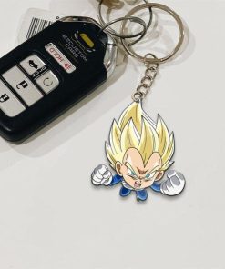 vegeta super saiyan keychains custom anime dragon ball car accessories pajh9
