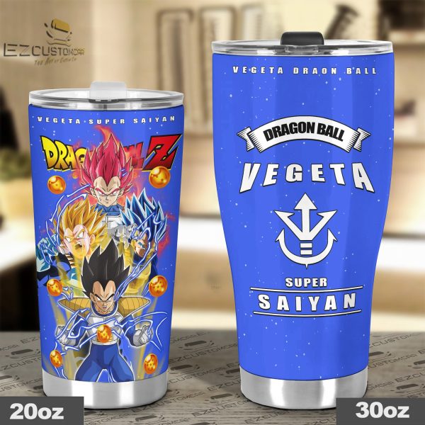 vegeta travel mug ideal tumbler for your dragon ball collections 4wbz1