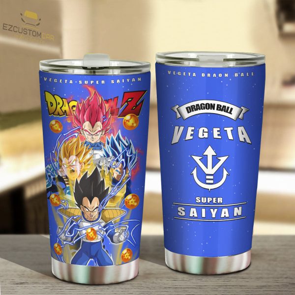 Vegeta Travel Mug – Ideal Tumbler for Your Dragon Ball Collections