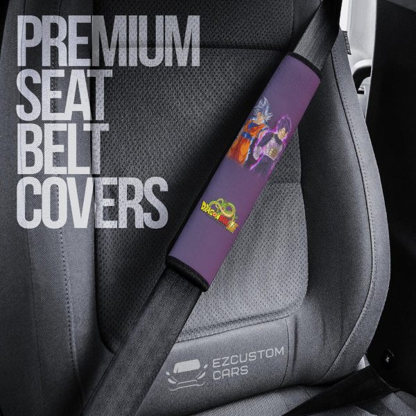vegeta ultra ego and goku ultra instinct master seat belt covers dragon ball anime car accessories tli9u