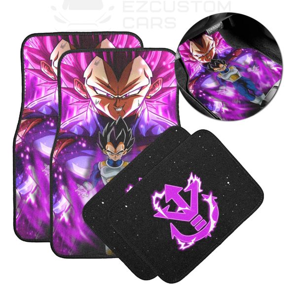 vegeta ultra ego custom car floor mats dragon ball anime car accessories dehop