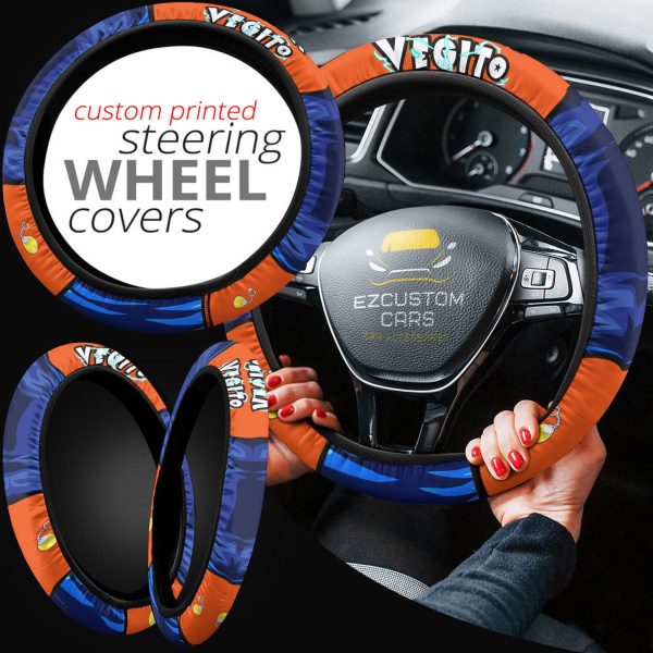 vegito dragon ball anime steering wheel cover custom anime car accessories qrfzu