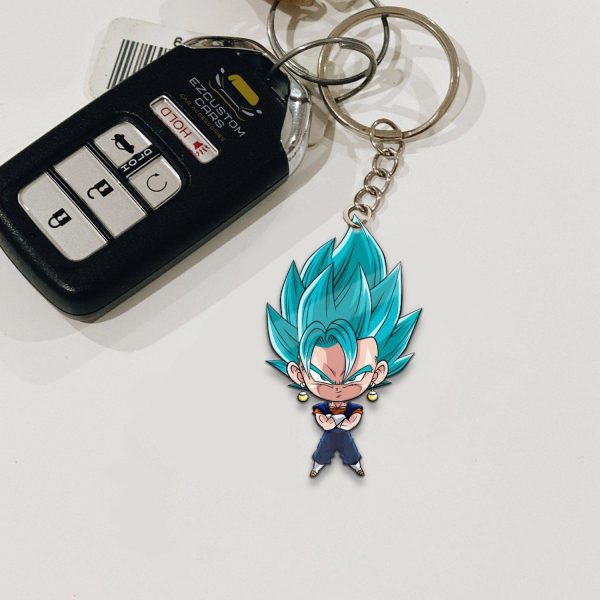 vegito keychains custom dragon ball anime car accessories qnztd