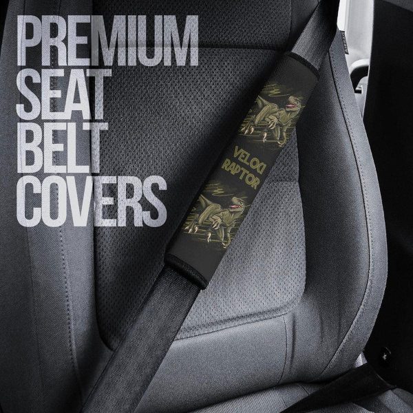 velociraptor seat belt covers dinosaur car accessories euawz