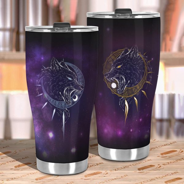 waliicorners galaxy space car tumbler cup custom animal car accessories 03bul