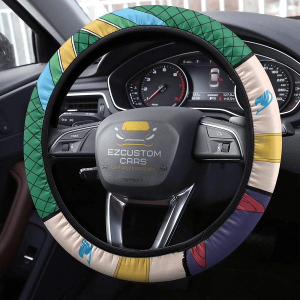 wendy marvell fairy tail anime steering wheel cover sf2cq