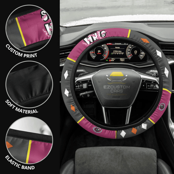 whis dragon ball anime steering wheel cover custom anime car accessories arkig