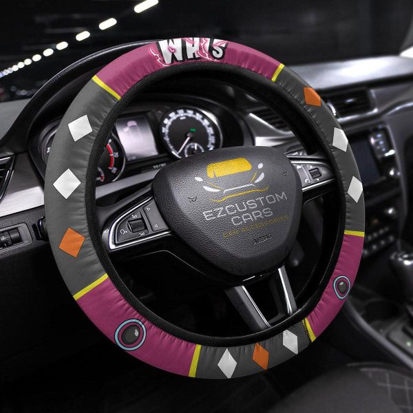 Whis Dragon Ball Anime Steering Wheel Cover Custom Anime Car Accessories