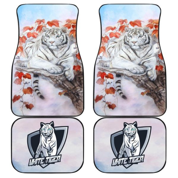 Fight Tiger Car Floor Mats Custom Tiger Car Accessories