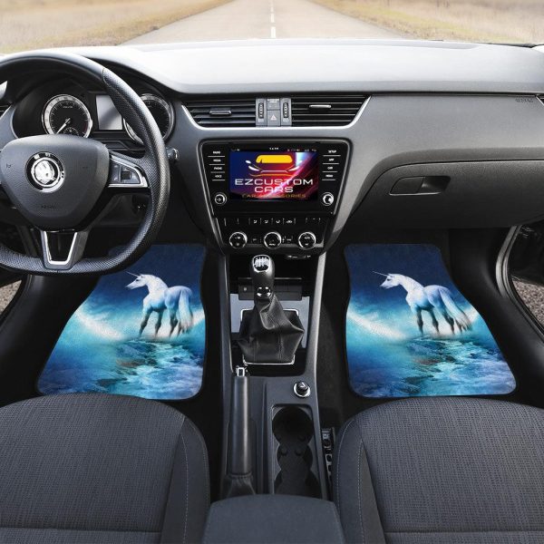 white unicorn car floor mats custom unicorn car accessories 0bfol