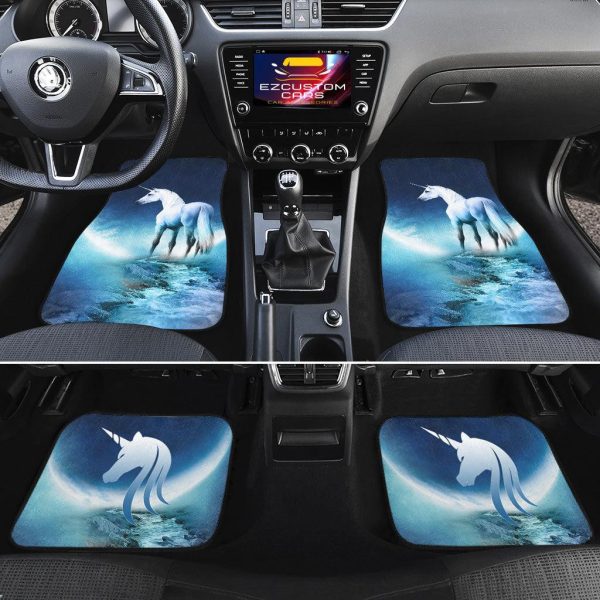 white unicorn car floor mats custom unicorn car accessories 6ylb2