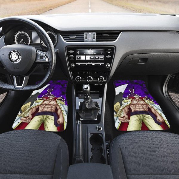 Whitebeard Car Floor Mats One Piece Anime Decor For Cars