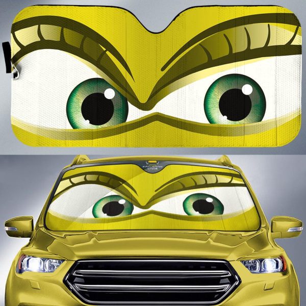 wicked witch cartoon eyes custom car windshield sunshades avovu