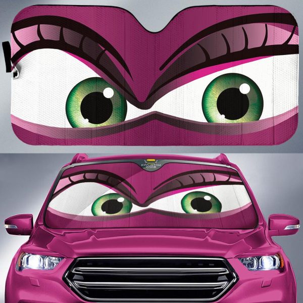 wicked witch cartoon eyes custom car windshield sunshades sdpnm