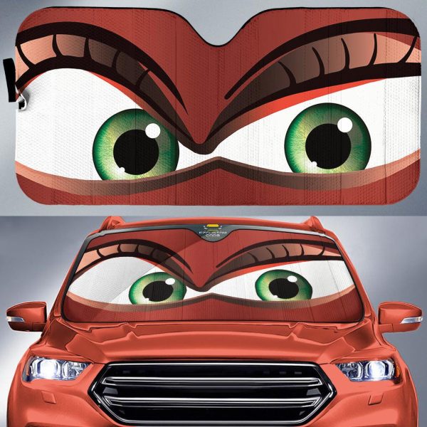 wicked witch cartoon eyes custom car windshield sunshades yzjwl