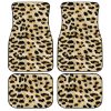 Wild Cheetah Skin Pattern Car Floor Mats