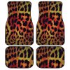 Wild Cheetah Skin Pattern Car Floor Mats