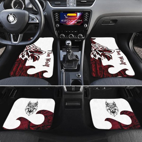 wolf native american car floor mats custom animal car accessories t7wo0