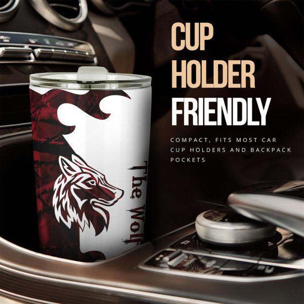 wolf native american car tumbler cup custom animal car accessories hhgqr