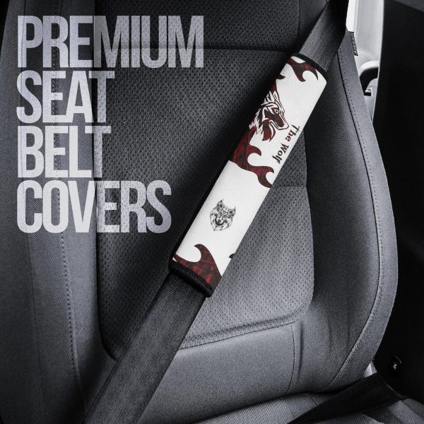 wolf native american seat belt covers custom animal car accessories oat4z