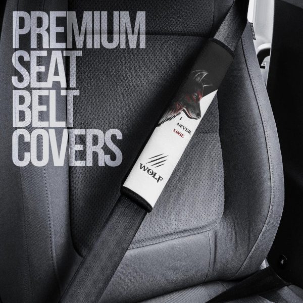 wolf seat belt covers custom quotes i never lose animal car accessories ow6s0