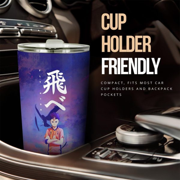 y nishinoya car tumbler cup custom haikyuu volleyball anime car accessories hutyx