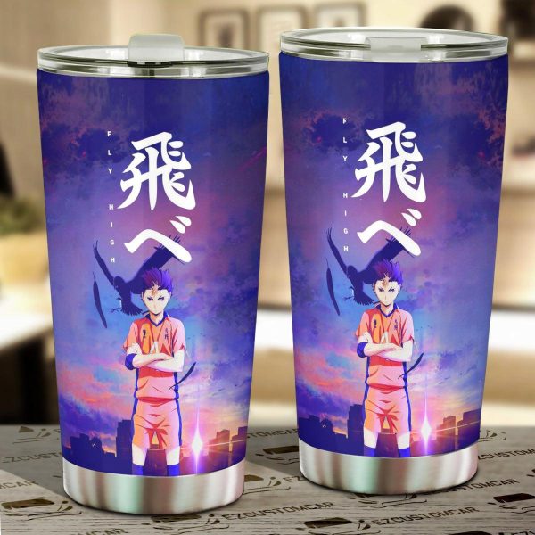 Nekoma Car Tumbler Cup Custom Haikyuu Anime Car Accessories