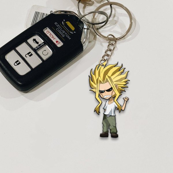yagi toshinori keychains custom all might my hero academia anime car accessories iuabw