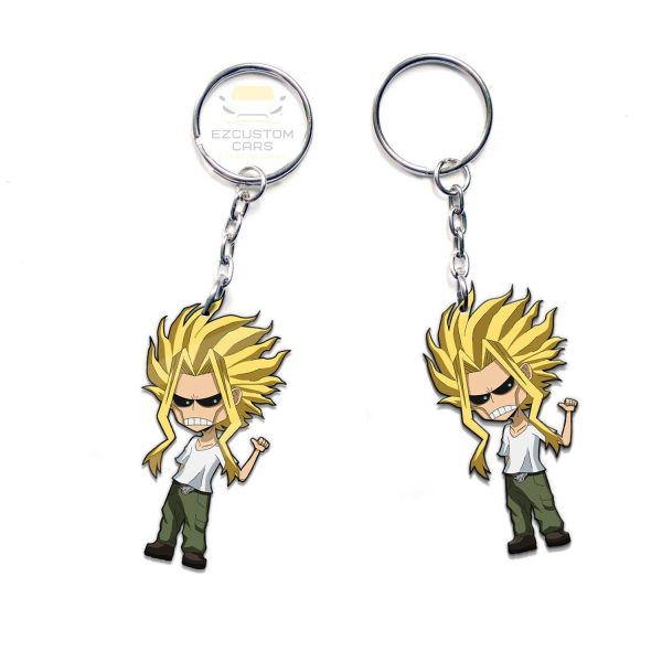 yagi toshinori keychains custom all might my hero academia anime car accessories k3uwi