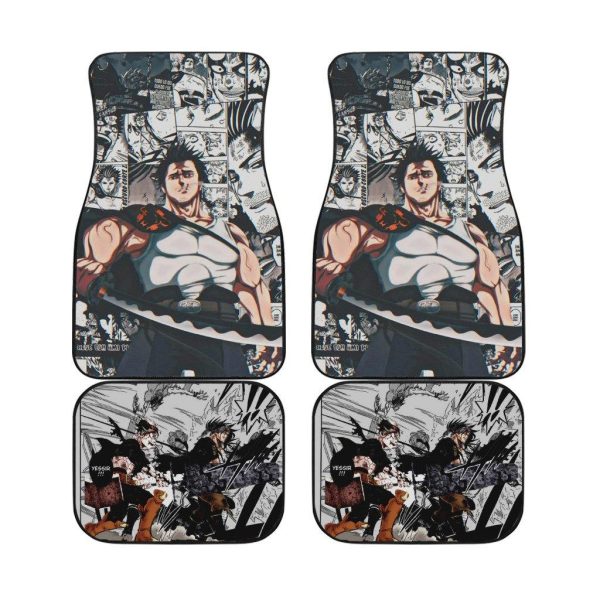 Yami Black Clover Car Floor Mats