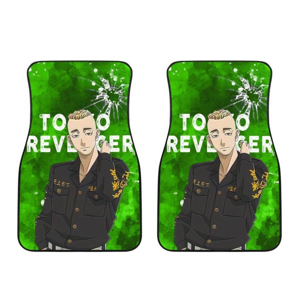 yasuhiro muto car floor mats custom tokyo revengers anime car accessories ctoyi