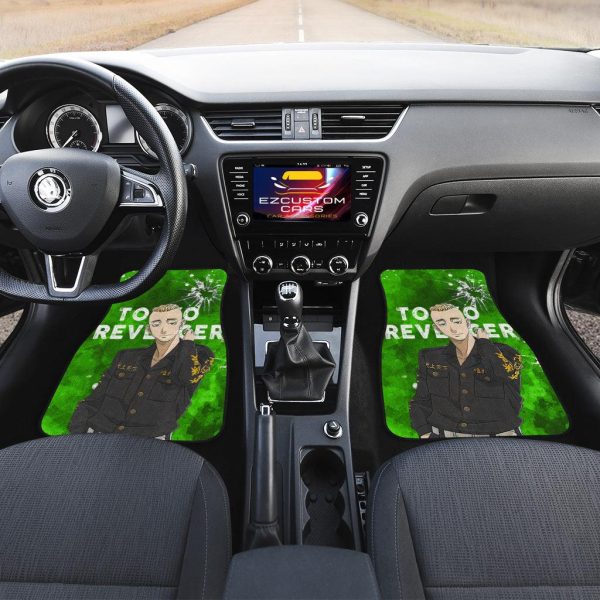 yasuhiro muto car floor mats custom tokyo revengers anime car accessories hw2sc