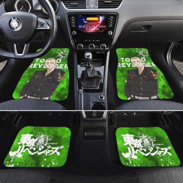 yasuhiro muto car floor mats custom tokyo revengers anime car accessories rs8uu