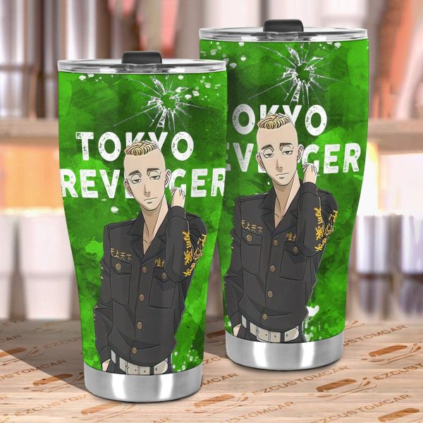 yasuhiro muto car tumbler cup custom tokyo revenger anime car accessories awjyg