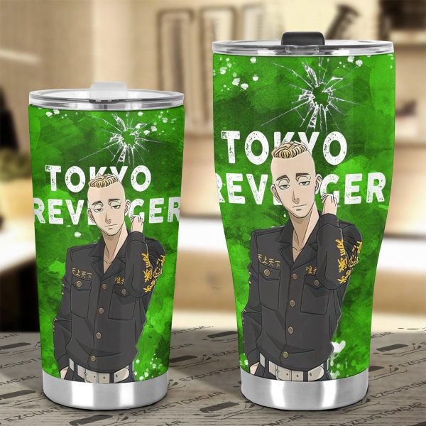 yasuhiro muto car tumbler cup custom tokyo revenger anime car accessories nj8vw