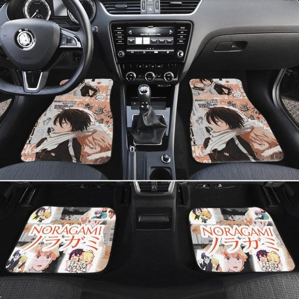 yato and hiyor car floor mats noragami anime car accessories fhsfv