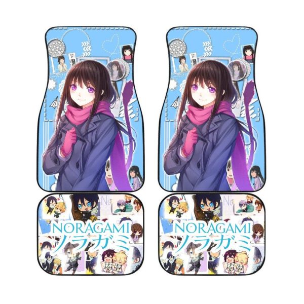 Yato Car Floor Mats Noragami Anime Car Accessories