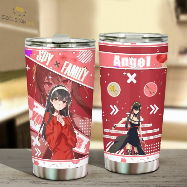 yor forger travel mug ideal tumbler for your spy x family collections eoet2