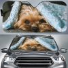 Yorkshire Terrier Cute Car Sun Shade