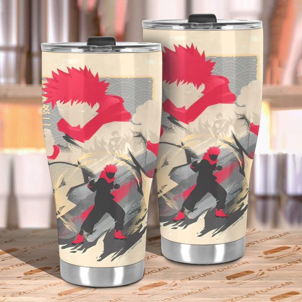 yuji itadori car tumblers cup custom jujutsu kaisen anime car accessories fkwzh