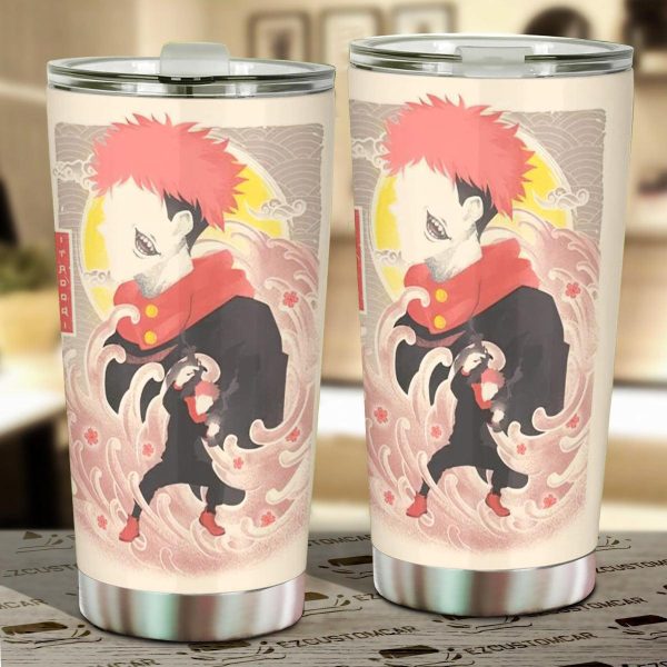 Yuji Car Tumbler Cup Custom Anime Jujutsu Kaisen Car Accessories