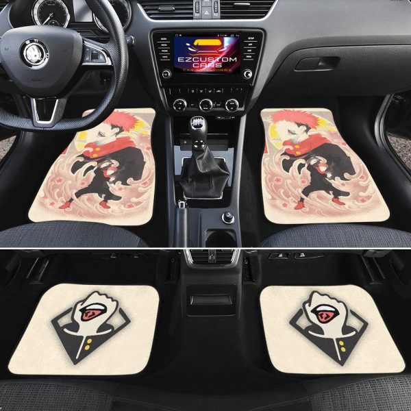 yuji itadori jujutsu kaisen car floor mats dqmkv