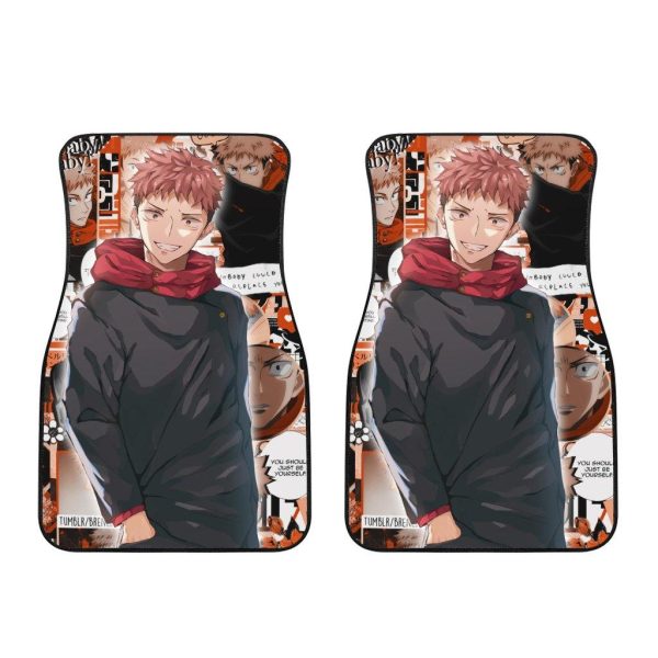 yuji itadori jujutsu kaisen car mats xug25