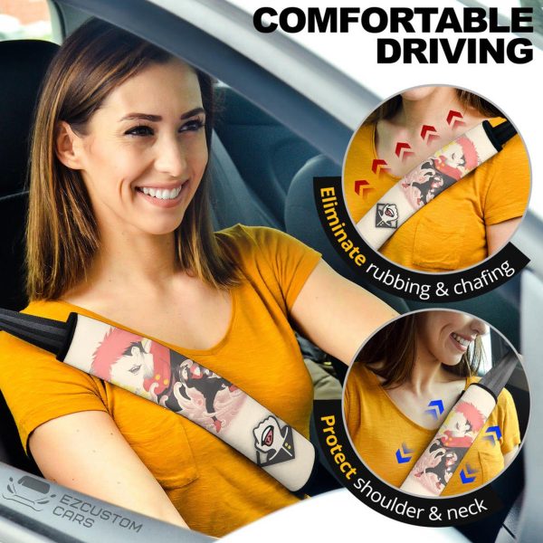 Yuji Itadori Jujutsu Kaisen Anime Seat Belt Covers