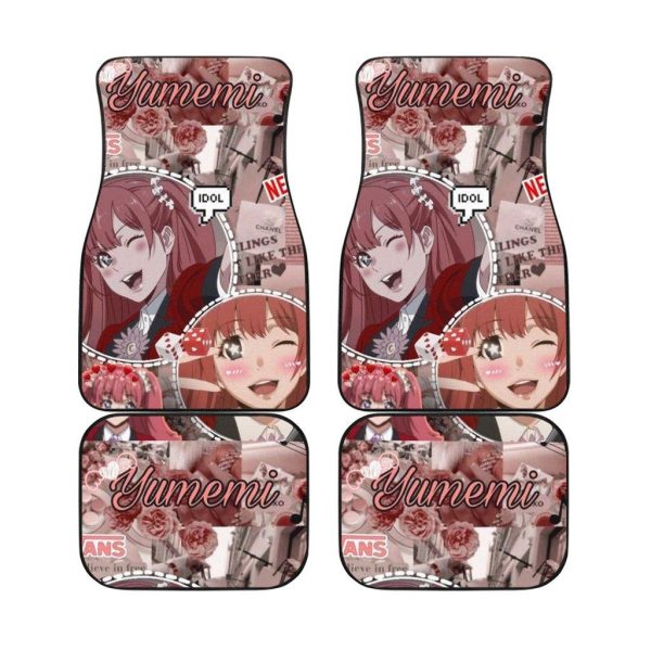 Yumeko Jabami Kakegurui Anime  Car Floor Mats