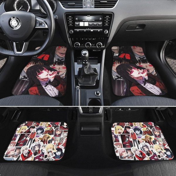 yumemi kakegurui anime art car floor mats ip0bv