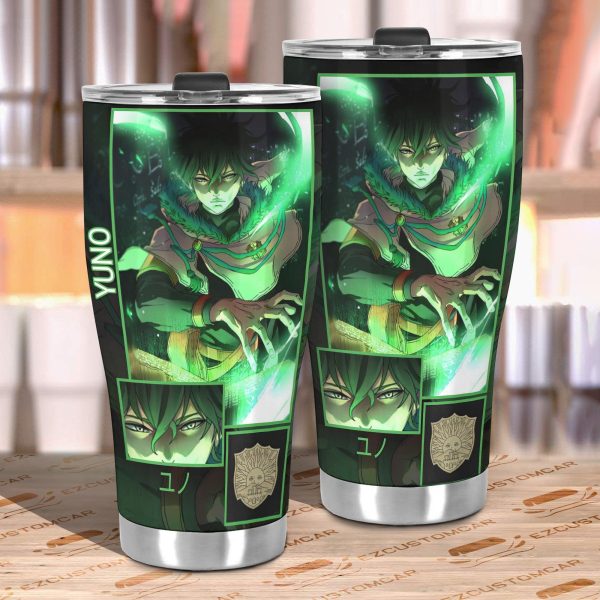 yuno car tumbler cup custom black clover anime car accessories 1fc3d
