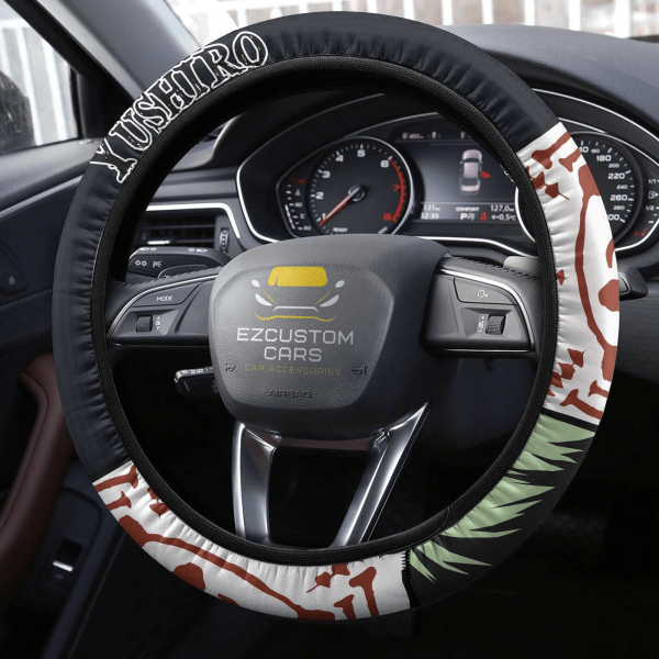 yushiro anime steering wheel cover custom anime demon slayer car accessories uagmz
